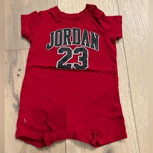 Baby Boy Jordan Onesie -  6 Months - Gently Used